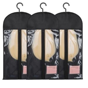 3PCS Anti-Static Wig Storage with Hanger